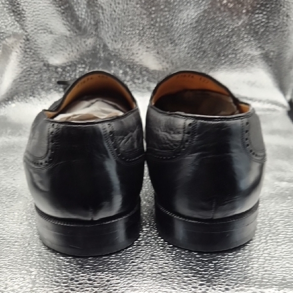 Mezlan Black Tassel Loafers